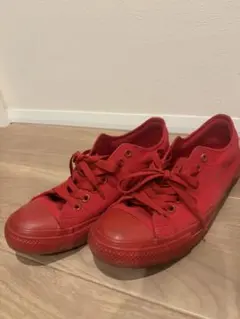 Converse キャンバス ローカット スニーカー レッドのサムネイル