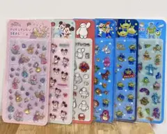 ６枚セット　ディズニー　ぷくぷくシール　PUKUPUKUシール　24時間以内発送
