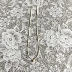 神保真珠一珠ビンテージパールネックレス・貫通タイプ　K10・YG 神保真珠一珠ビンテージパールネックレス・貫通タイプ K10・YG - メルカリ