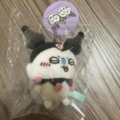 ちいかわサンリオキャラクターズコラボぷちミニマスコットキーホルダーモモンガクロミ
