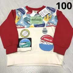 新品 トレインガレージ　新幹線 かがやき はやぶさ こまち トレーナー