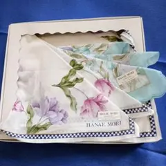 HANAÉ MORI 花柄ハンカチ 2枚セット