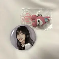 TWICE 缶バッジ LOVELYガチャまとめ売り（モモ）