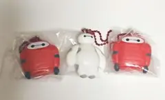 ディズニー ぺたんこマスコット ベイマックス C ガチャ 3個セット