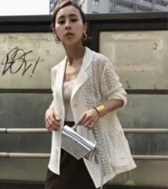ASSORT LACE JACKET ホワイトのサムネイル