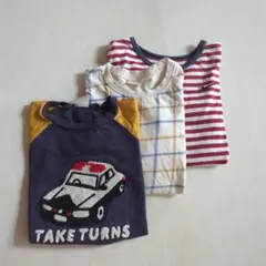 子供用 Tシャツ 3点セット まとめ　男の子　通園用のサムネイル