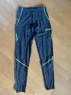 asics ランニングレギンスパンツ ブラックXL