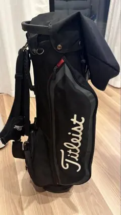 Titleist スタンド型 キャディバッグ タイトリスト ブラック 6分割