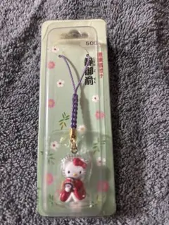 ハローキティ　豪華根付け　静御前