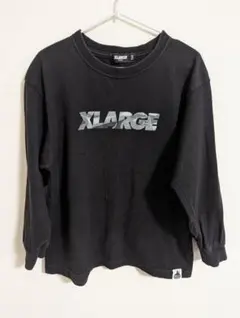 エクストララージキッズ XLARGEKIDS ロゴプリント長袖カットソー 120