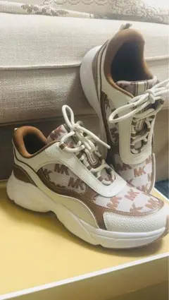 Michael Kors カジュアルスニーカー ホワイト/ブラウン