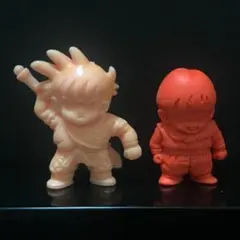 ドラゴンボール　消しゴム　孫悟飯　幼少期2体セット　ドラ消し