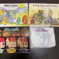 CTP Social studies 英語絵本セットとCD -レベル2