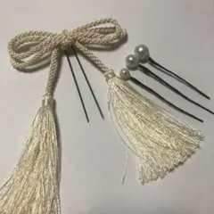 髪飾り＆パールピンセット