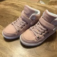 Coleman ピンク ハイカットスニーカー