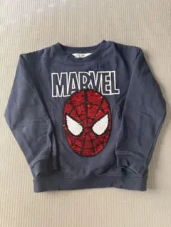 H&M スパイダーマン トレーナー 122/128