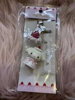マイメロディ キーホルダー（いちごホイップケーキ）