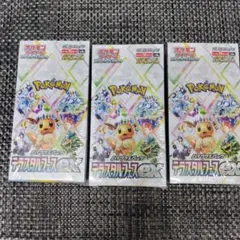 ポケモンカード　テラスタルフェスex 3box シュリンク付
