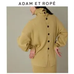 ADAM ET ROPÉ FEMME バックボタンRIBタートル