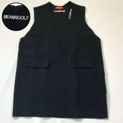 いくりん様専用　BEAMS GOLF　23AW Vネック ロング ニットベスト