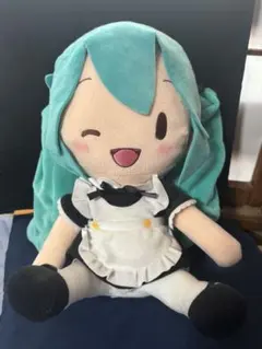 初音ミクシリーズ メガジャンボふわふわぬいぐるみ “初音ミク” メイドVer.