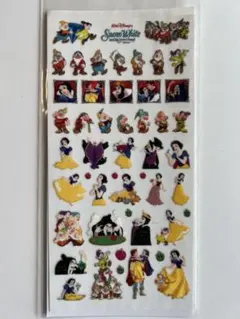 平成レトロ　白雪姫 ステッカーセット ディズニーストア