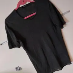 BB3）Roberto Collina リネン（麻） ニットTシャツ イタリア製のサムネイル