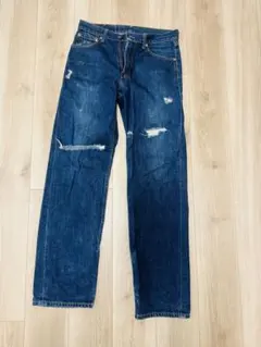 Levi’s 503 W30 ダメージデニム ジーンズ ストレート