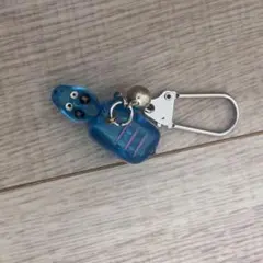 あかべこ　クリアブルー マスコット キーホルダー