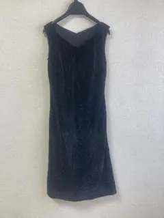 ROPE ラメワンピース ブラック 結婚式 パーティー用 難あり