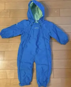 モンベル 子供用スキーウェア 90 青