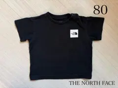 ノースフェイス ベビー 80cm Tシャツ 半袖 黒 ブラック