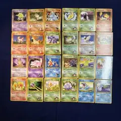 ポケモンカード 旧裏面 24枚セット　A-20