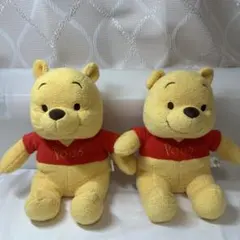 ディズニー プーさん ぬいぐるみ 2体セット