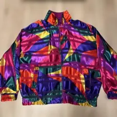 【美品】ヴィンテージ　ナイロンジャケット　リバーシブル　レアもの