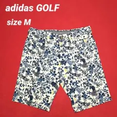 adidas GOLF メンズゴルフハーフパンツ 総柄デザイン size M