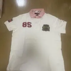 TOMMY HILFIGER スリムフィットポロシャツ L