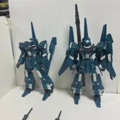 hg2体セット リーベンヴォルフ AOZ 組立済 完成品 ジャンク シルバー