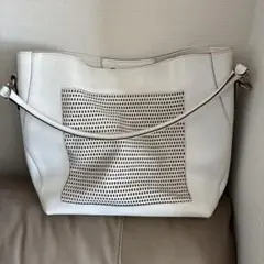 イタリア製GIANNI NOTAROショルダーバッグ/バッグインバッグ付