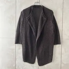 DAMA collection レーヨン　カーディガン　ブラウンMのサムネイル