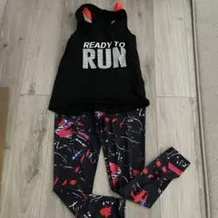 READY TO RUN タンクトップとレギンスセット