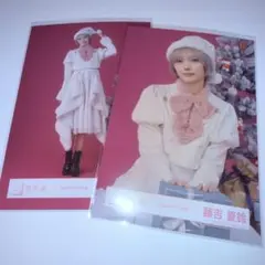 櫻坂46 2025年サンタ衣装 チュウ 引き 藤吉夏鈴