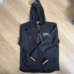 UNDER ARMOUR ブラックパーカー LG/16