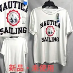 新品・タグ付きNAUTICA ノーティカ セーリング Tシャツ USAモデル L