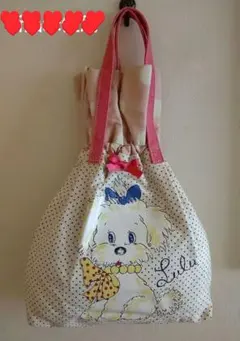 【レア】♡エミリーテンプル ルル♡ 犬 ワンちゃん 巾着型 バッグのサムネイル