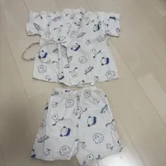 PEANUTS スヌーピー 甚平 100