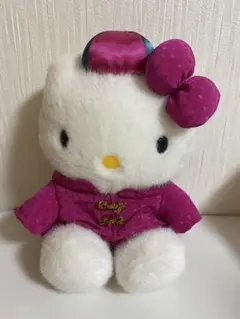 激レア 1990年代 レトロ チャイナ服 ハローキティ ぬいぐるみ 特大 激レア 1990年代 レトロ チャイナ服 ハローキティ ぬいぐるみ 特大