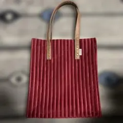コメダ珈琲 ソファ生地 トートバッグ レッド 福袋