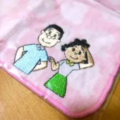 サザエさん 刺繍ミニタオルのサムネイル