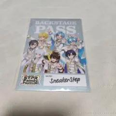 すにすて バックステージパス風ステッカー すとふぇす ノベルティ